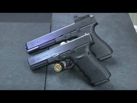 Glock 10mm pistols compared: G20 v G40