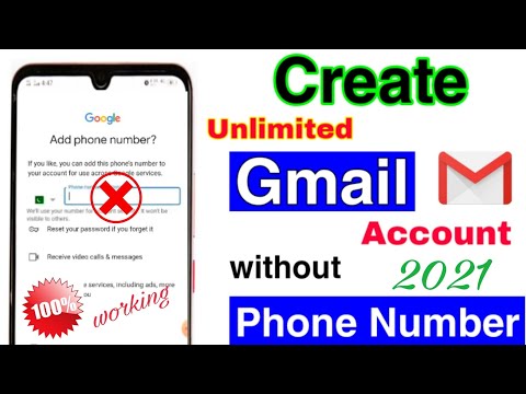 Create gmail account without phone number | Create new gmail account | Gmail account kaise banaye