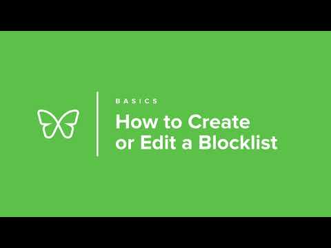 How to Create or Edit a Blocklist in the Freedom App