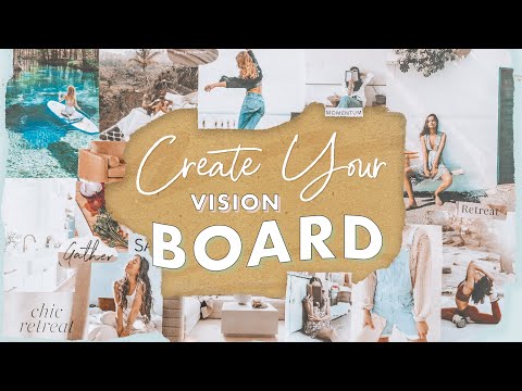 🔮5 Steps to Create a Vision Board | Journal Prompts, Limiting Beliefs, Intention-Setting