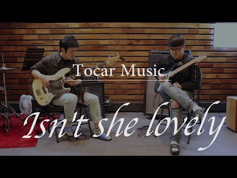 Isn't she lovely - Guitar & Bass Cover