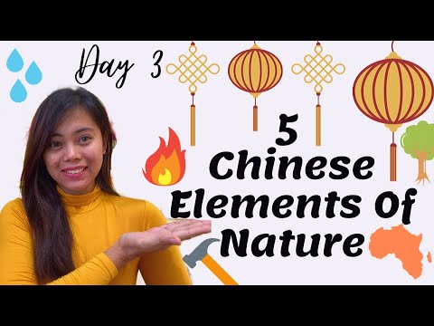 5 Elements of Nature in Chinese