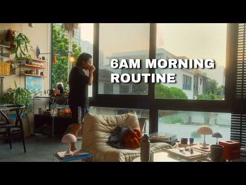 6am morning routine | morning ride, workout, productive