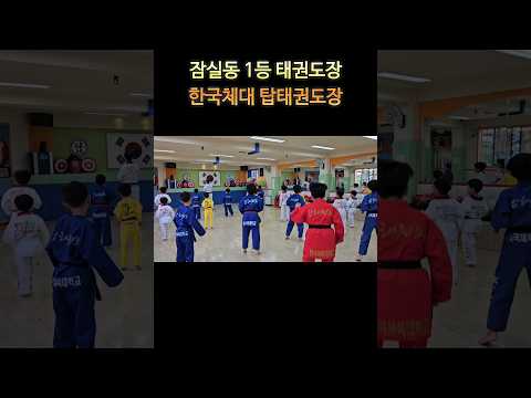 잠실동 태권도장 한국체대 탑태권도