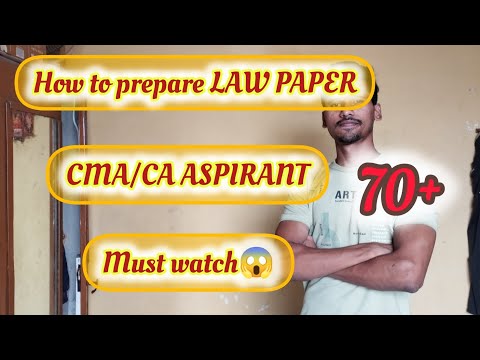 How to prepare CMA CA INTERMEDIATE BUSINESS LAW AND ETHIC WRITE ANSWER IN EXAM.. 🤔#cma #ca #cmainter