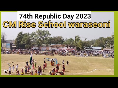 CM Rise school Waraseoni. #sholaysong #patrioticsong #sholaypatriotic_dance #74_republicdaywaraseoni