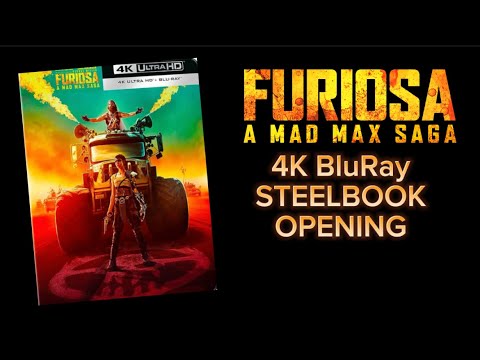 Opening. FURIOSA A MAD MAX SAGA 4K Blu-ray Steelbook. #unboxing #opening #bluray #4k #steelbook