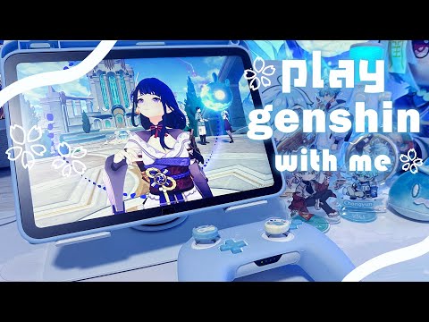 【play with me】🍡 原神 🍡/ iPadでフォンテーヌを探索してみる45分【genshin impact】45 min of game play iPad10th┊jp voice