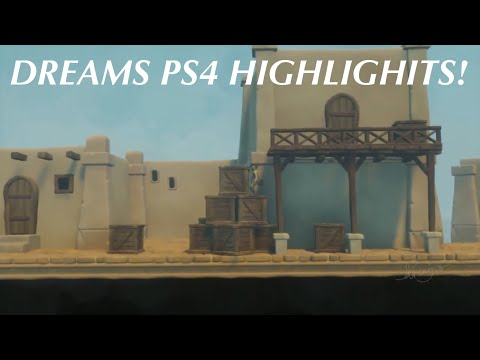 Dreams PS4: Gameplay #DreamsPS4 #MadeInDreams Character FPS Universeドリームズユニバース BEST trailer music CG