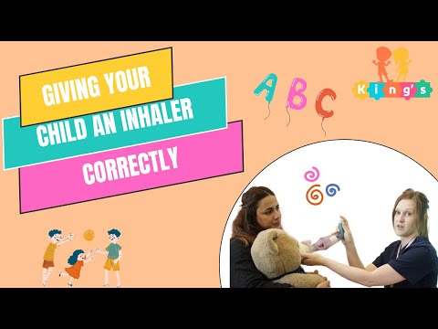 How to Give an Inhaler Correctly to Children | King's College Hospital Dubai - Pediatric Clinic