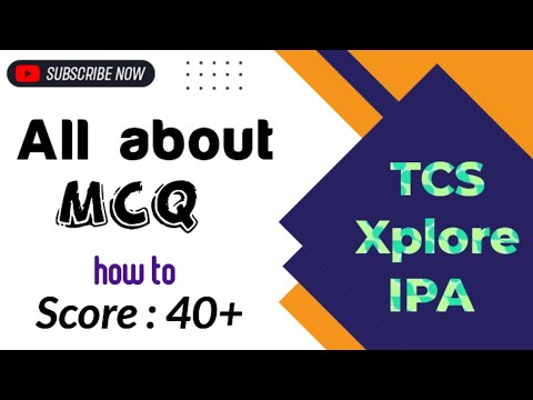 All about MCQ problem in TCS IPA / How to score high marks #tcs #tcsdigital #tcsxplore #itjobs #jobs