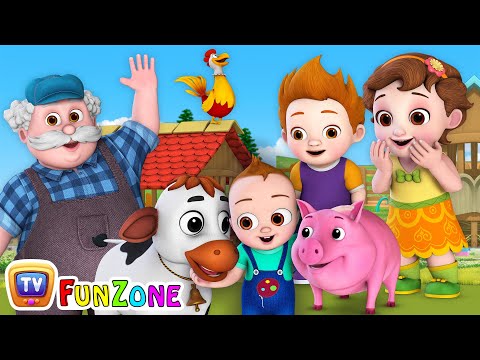 Baby goes to Old MacDonald’s Farm - ChuChu TV Funzone Nursery Rhymes & Toddler Videos