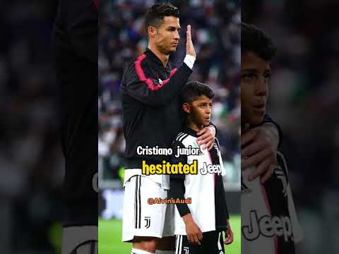 Ronaldo Junior's idol will shock you.it's his dad's arch rival#shorts