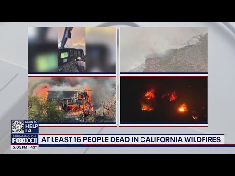 24 dead, curfews in place for CA wildfires | FOX 13 Seattle