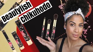 Beautylish x Chikuhodo Sakura Makie Travel Set | REVIEW + DEMO | kinkysweat