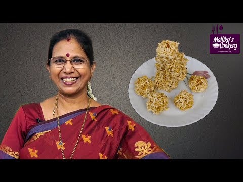 PORI CHIKKI : Mallika Badrinath Recipes | Indian Style Dish