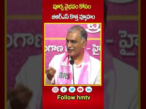 పూర్వ వైభవం కోసం బీఆర్ఎస్ కొత్త వ్యూహం | BRS Party New strategy | hmtv