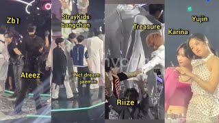 StrayKids, NCT dream, Ateez, Zb1, Treasure, Riize & More Interactions At SBS Gayo Daejeon 2024