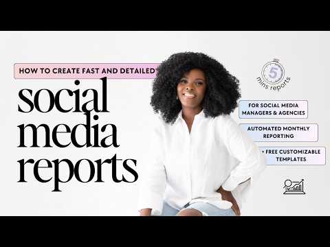 How to Create Detailed Social Media Analytics Reports for Clients - FREE TEMPLATE + 5 MINS REPORTS