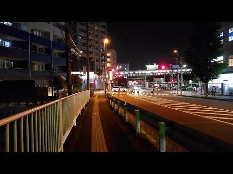 Strolling through the Quiet Nights of Tokyo Suburbia