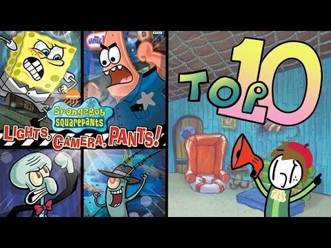 Broccoli Reviews: Top 10 Spongebob Lights, Camera, Pants! Minigames