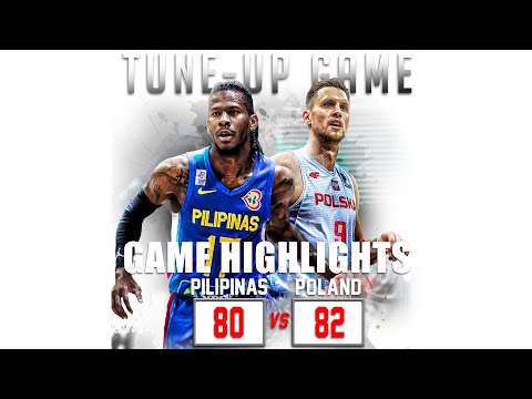 Philippines vs Poland TUNE UP GAME highlights