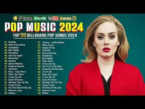 New Songs 2024💋Adele, Bruno Mars, Maroon 5, Ed Sheeran, Dua Lipa, Rihanna✨Billboard Top 50 This Week