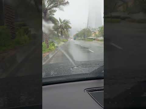 Tropical Storm in Dubai