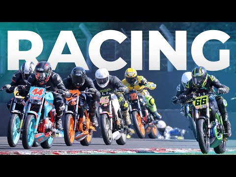 Super close racing on CB 500's | Oulton Park | No Limits Racing