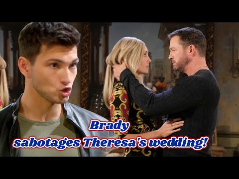 Brady sabotages Theresa's wedding! Days of our lives new episode Spoilers