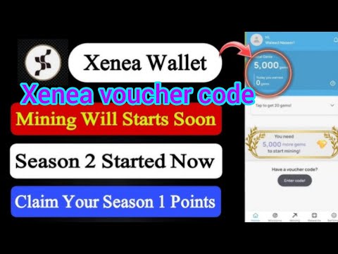 xenea voucher code season 2 will start from 3 january#xeneavouchercode #nodepayvouchercode#vouchers