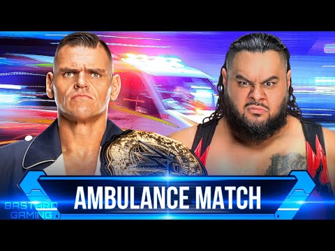 WWE 2K24 | Ambulance Match - Gunther VS Bronson Reed | Survivor Series