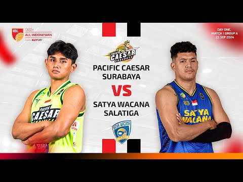 LIVE PACIFIC CAESAR SURABAYA VS SATYA WACANA SALATIGA   IBL OASIS+ ALL INDONESIAN