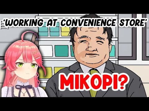 Mikochi is working part-time at a convenience store, getting stalked by Mikopi