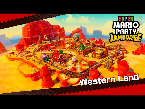 Super Mario Party Jamboree - Western Land (Mario Party Mode)