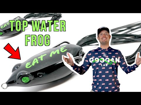 The GOOGAN TOP WATER Filthy FROG! ( Bass Fishing TIPS )