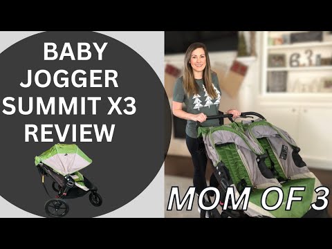 Baby Jogger Double Stroller Summit X3 Review || Stroller for multiple kids and why we love it!