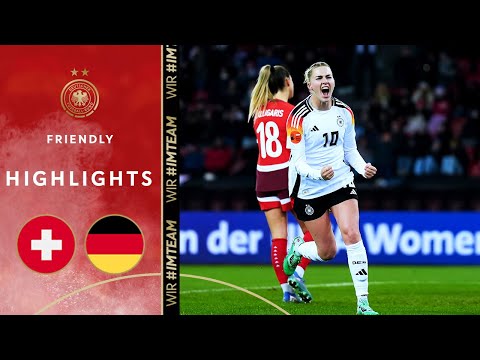 Germany scores 6 goals! | Switzerland vs. Germany 0-6 | Highlights | Friendly