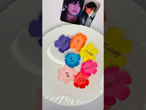 BTS Blooming flowers 💜✨ Magic trick at homr ( try this ) #btsarmy #bts #magictricksshorts #magic