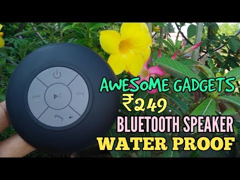 Waterproof Bluetooth Speaker Under ₹249 - Awesome New Tech Gadgets