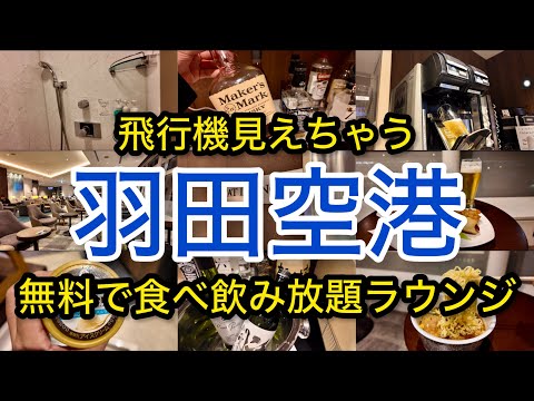 【羽田空港】飛行機見たいよね？プライオリティパス「空港ラウンジ #65」ゴールドカード クレジットカード 旅 tokyo trip