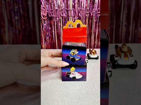 #shorts 🍄 #asmr Unboxing McDonald's Mario Kart 8 Deluxe toys in Happy Meal Germany 🍟