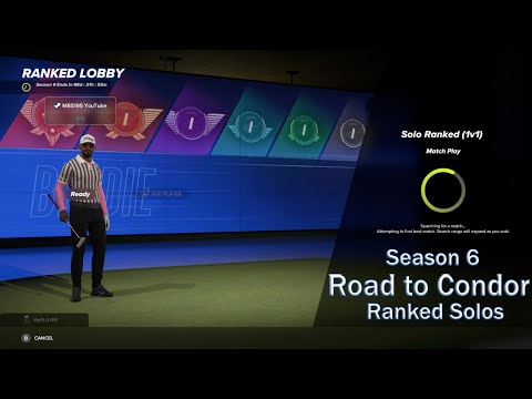 PGA Tour 2K23 |  Season 6 | Road to Condor | Competitive | Ranked Solos EP 2