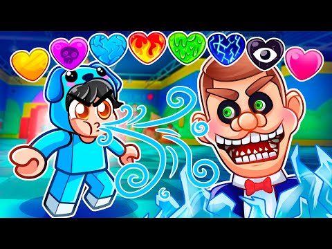 Escape Mr Funny BUT Custom Hearts ROBLOX