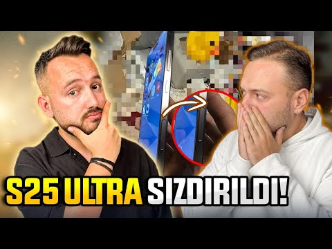 S25 ULTRA SIZDIRILDI! - YENİ BİR TUŞ VAR! 😳