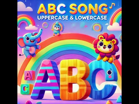 Singalong ABC's Song for Kids | Learn Uppercase & Lowercase Letters Together! |