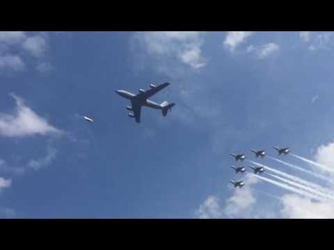 Thunderbirds At RAF Mildenhall 2017