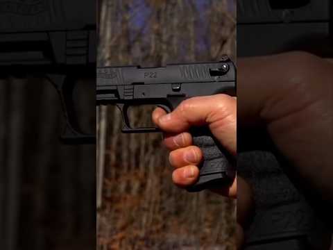 🔫🔒Walther P22 Pistol: Exceptional Safety Features Explored! #shorts #survival #shortsvideo