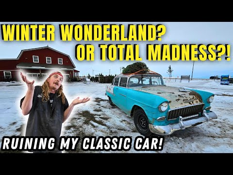 Classic Car Vs. Winter What Could Go Wrong?