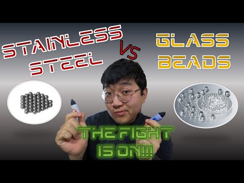 Wich One are Better?! - Stainless Steel Beads vs Glass Beads - Review 2021